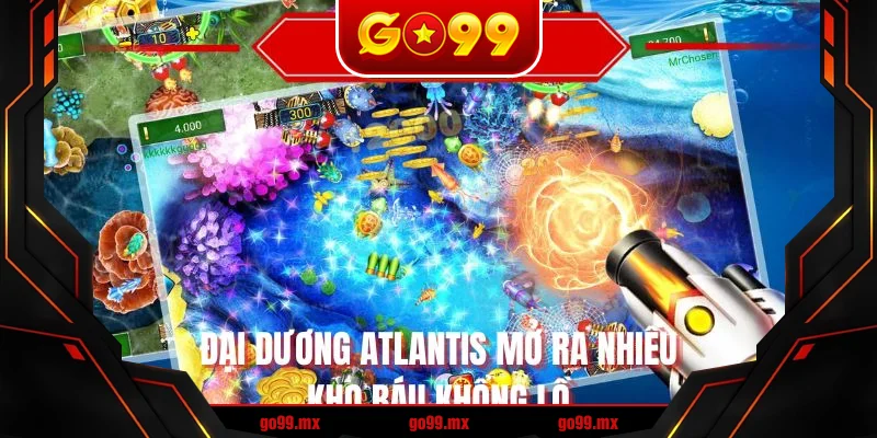 Đại dương Atlantis mở ra nhiều kho báu khổng lồ